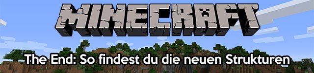 Minecraft The End Strukturen