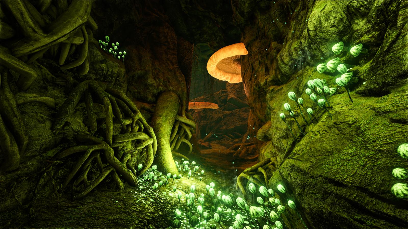 Паучья пещера в АРК