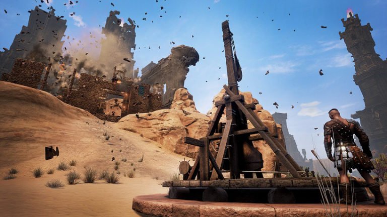 Conan Exiles Trebuchet Testserver