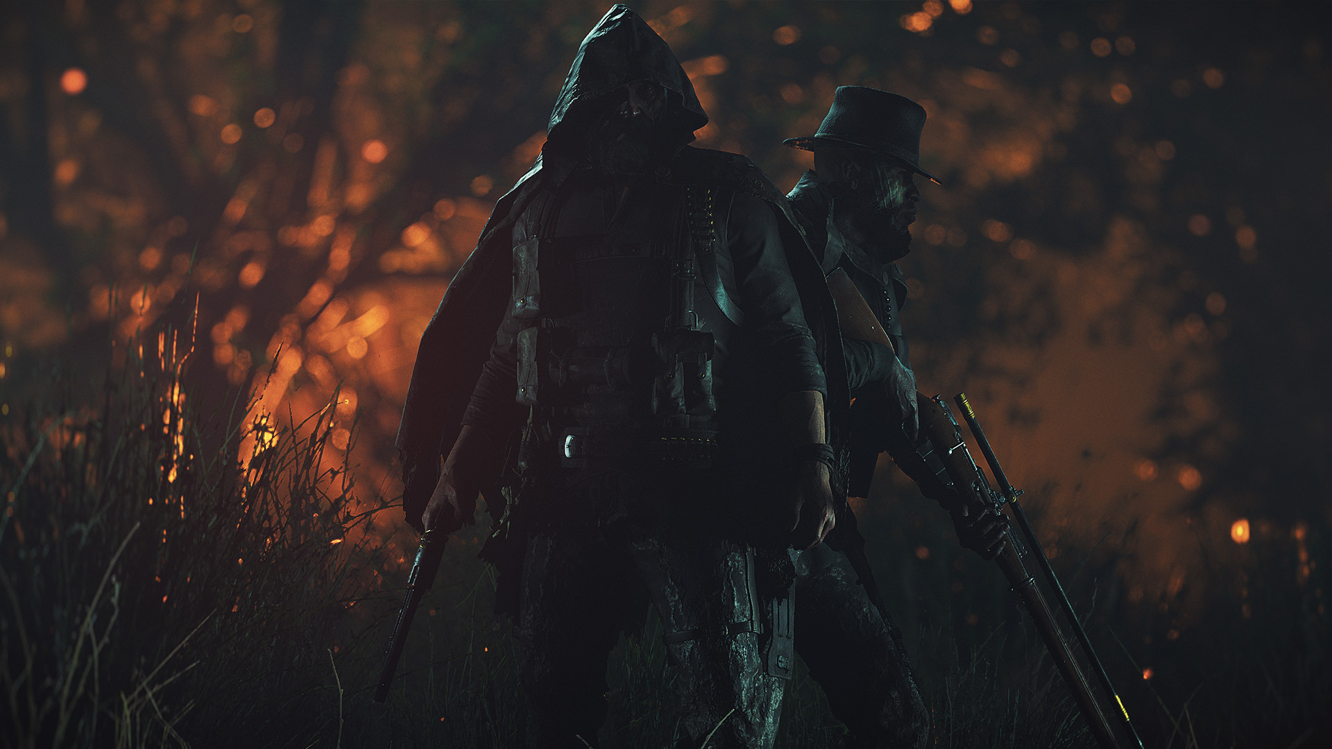 Анимированные обои hunt showdown