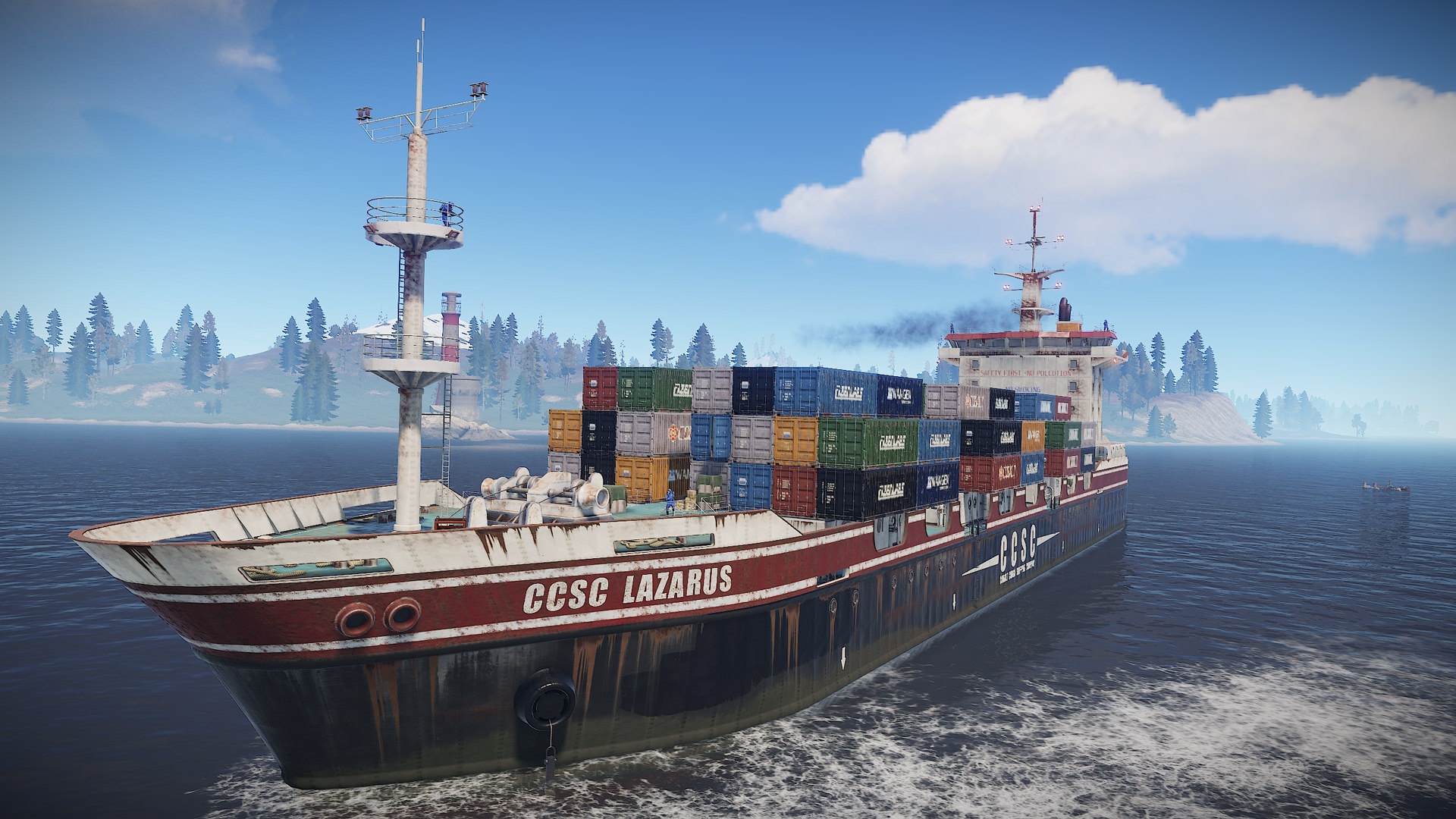 Rust Cargo Ship Update Bringt Riesiges Loot Frachtschiff Und Milit r 