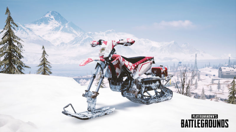 PUBG Update 25 Testserver Snowbike Bizon Vikendi Nacht