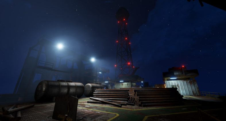 Rust - Oilrig Monument Screenshot