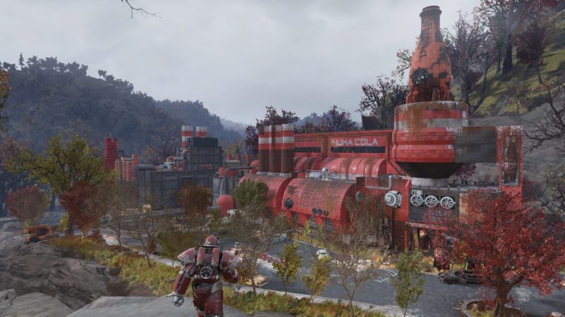 Fallout 76 Nuka Cola T-51b-Lackierung