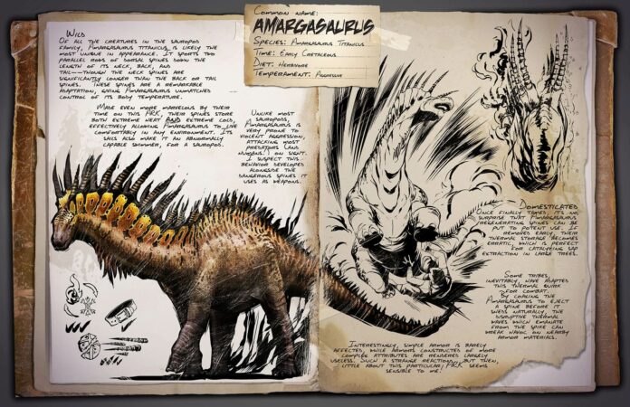 ARK: Lost Island DLC - Amargasaurus