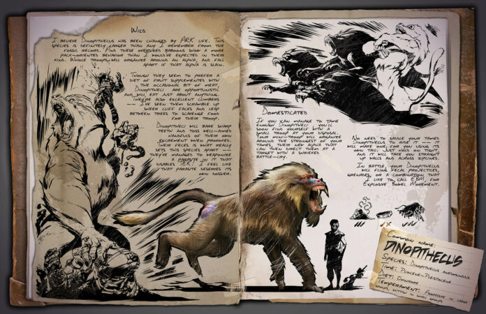 ARK: Lost Island - Dinopithecus Dino Dossier